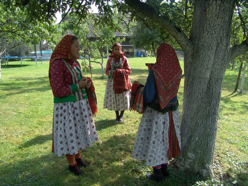 Wilamowicean female costume