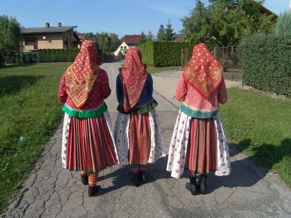 Wilamowicean female costume