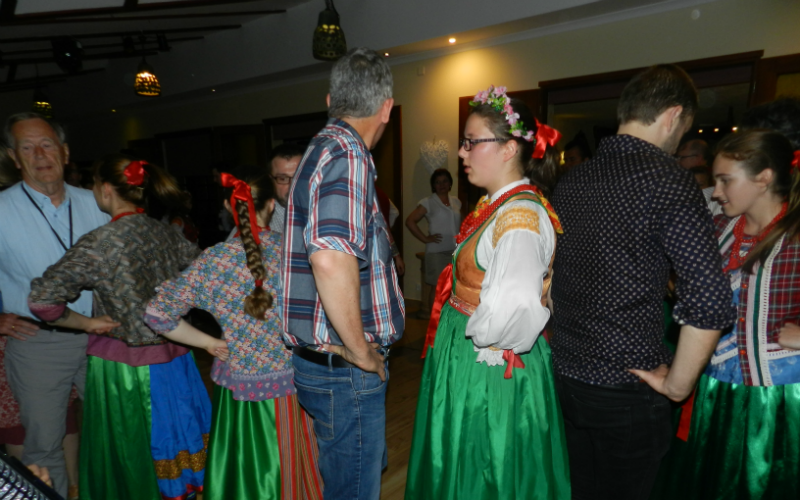 The wilamowicean dance class