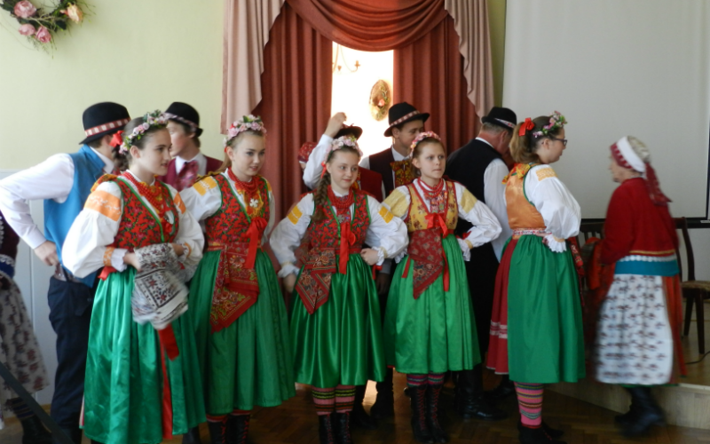 Musical performance, Wilamowice dance group
